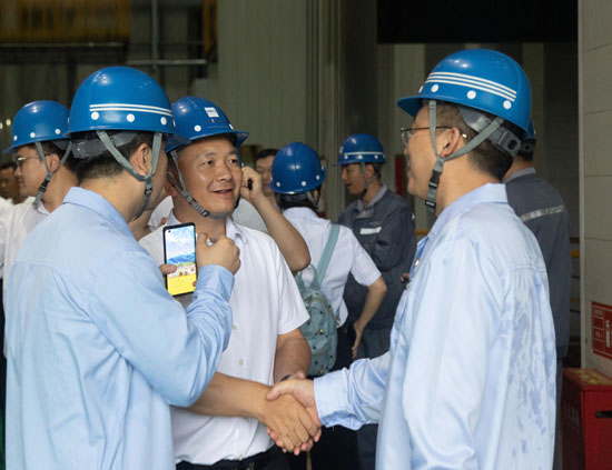 On-site Visit To HBIS