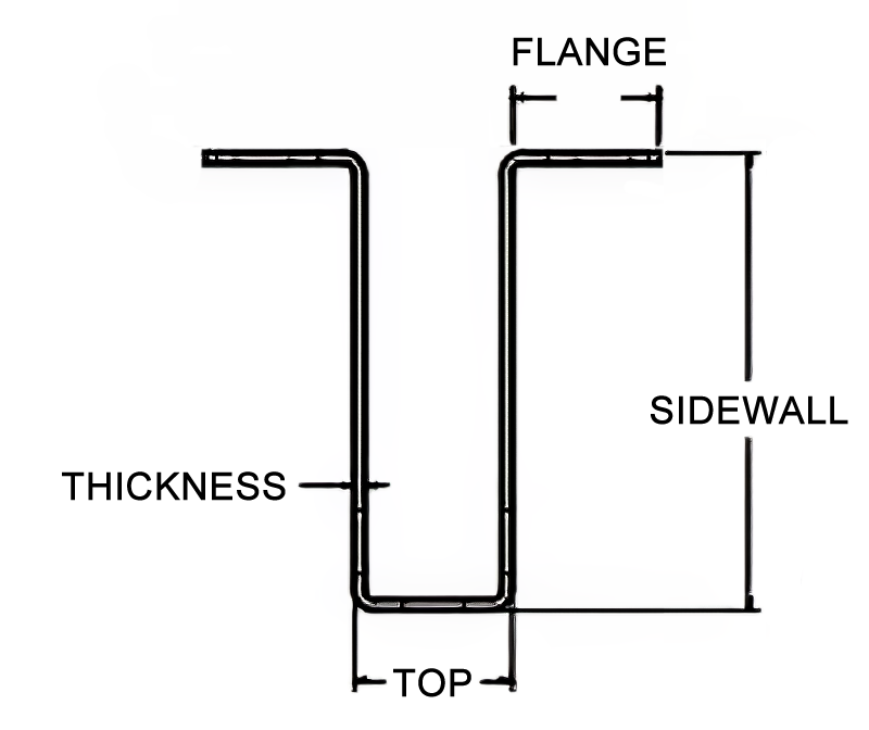hat section steel